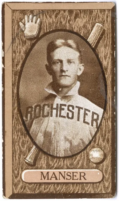 Framed Print : James Manser Baseball Card Framed Print : James Manser Baseball Card