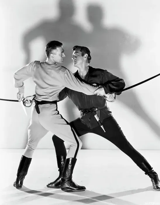 Framed Print : James Mason And Stewart Granger Framed Print : James Mason And Stewart Granger