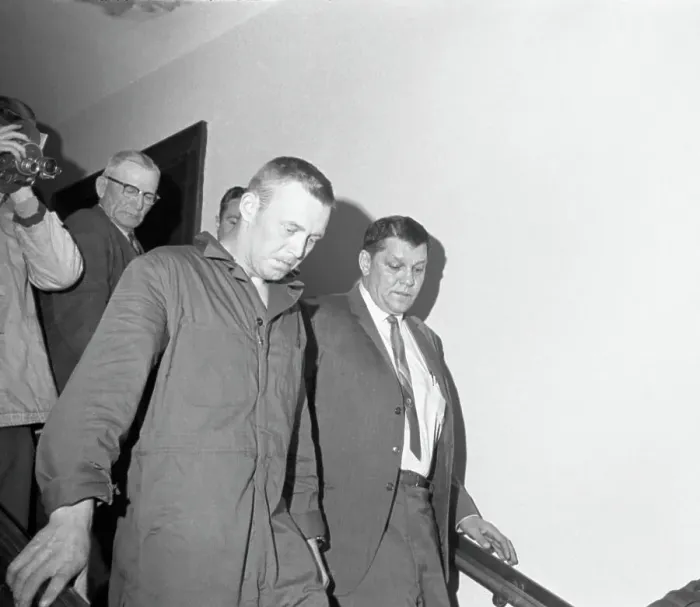 Framed Print : James McBrair Charged with Murder