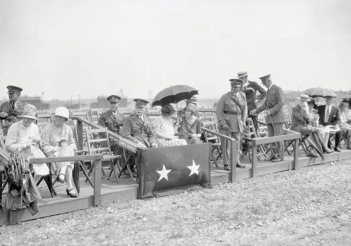 Framed Print : James McRae Watching a Polo Match