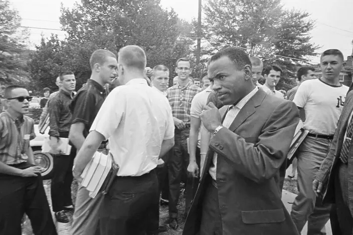 Framed Print : James Meredith on University of Mississippi Campus Framed Print : James Meredith on University of Mississippi Campus