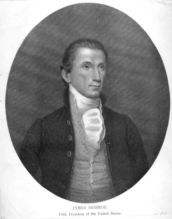 Framed Print : James Monroe Framed Print : James Monroe