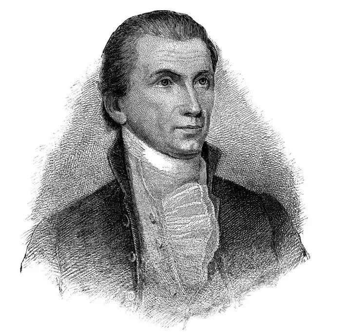 Framed Print : James Monroe, 5th President of USA Framed Print : James Monroe, 5th President of USA