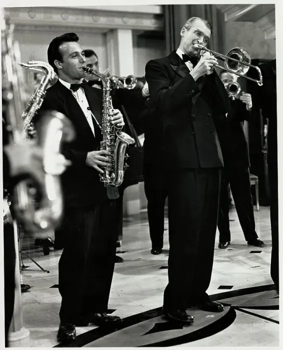 Framed Print : James Stewart Portraying Glenn Miller Framed Print : James Stewart Portraying Glenn Miller