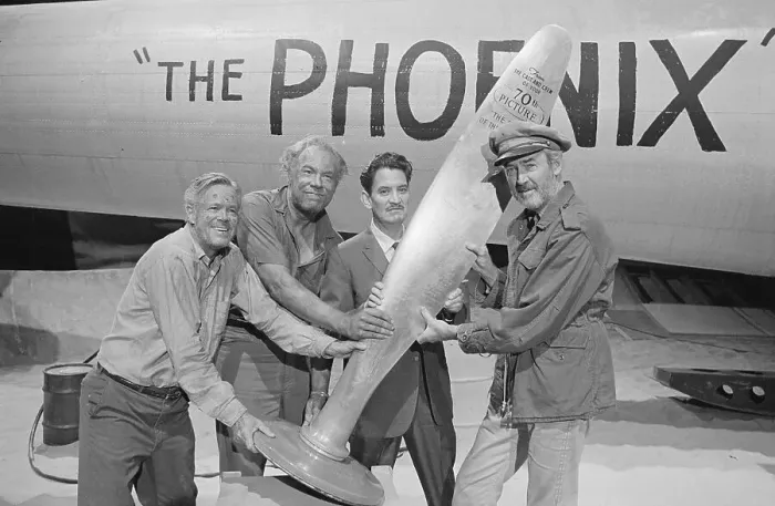 Framed Print : James Stewart Receiving Engraved Propeller Blade Framed Print : James Stewart Receiving Engraved Propeller Blade
