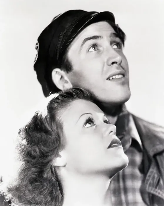 Framed Print : James Stewart And Simone Simon Framed Print : James Stewart And Simone Simon
