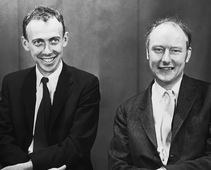Framed Print : James Watson And Francis Crick Framed Print : James Watson And Francis Crick