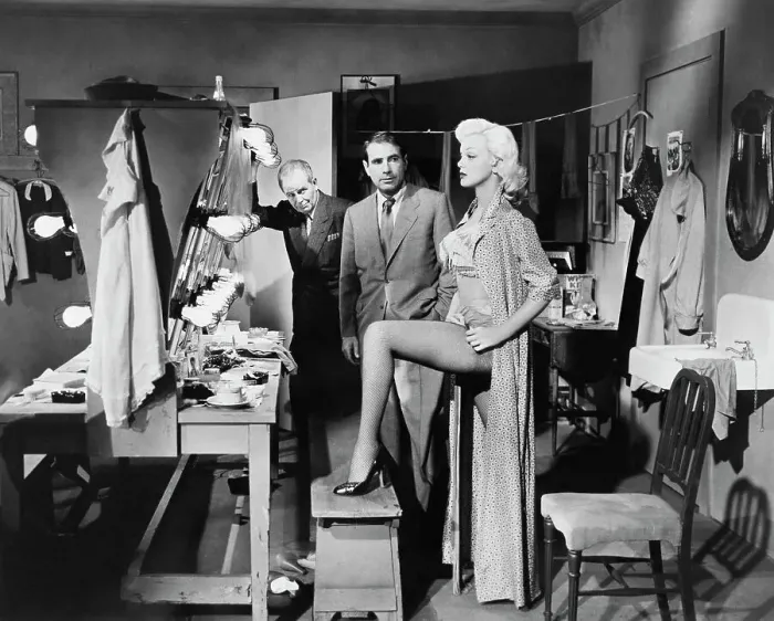 Framed Print : Jan Sterling Performing a Scene in a Movie Framed Print : Jan Sterling Performing a Scene in a Movie