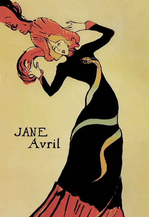 Framed Print : Jane Avril Framed Print : Jane Avril