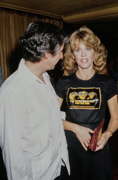 Framed Print : Jane Fonda And Tom Hayden