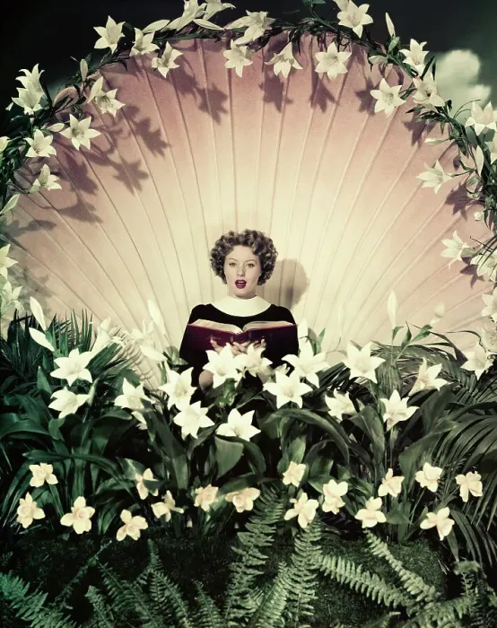 Framed Print : Jane Harker Singing from Choir Book