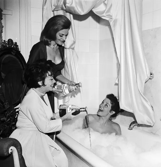 Framed Print : Jane Russell Bathes in Perfume Framed Print : Jane Russell Bathes in Perfume