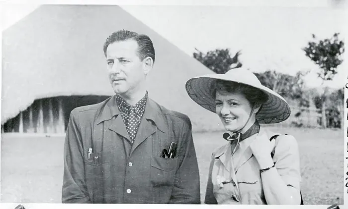 Framed Print : Janet Gaynor Posing with Her Husband Framed Print : Janet Gaynor Posing with Her Husband