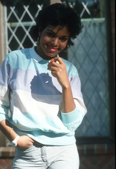 Framed Print : Janet Jackson Eating An Apple Framed Print : Janet Jackson Eating An Apple
