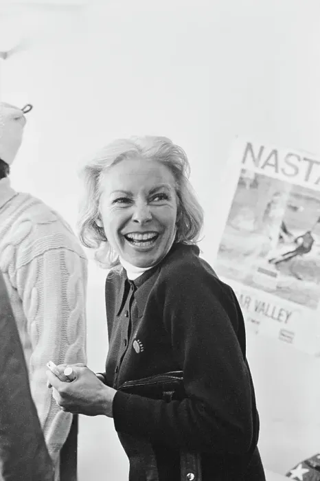 Framed Print : Janet Leigh Goes Skiing
