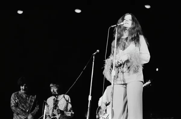 Janis Joplin with Kozmic Blues Band Print, 1968. Art Prints