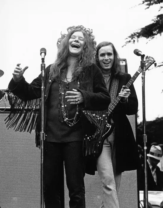 Framed Print : Janis Joplin With Big Brother At Golden Gate Park Framed Print : Janis Joplin With Big Brother At Golden Gate Park