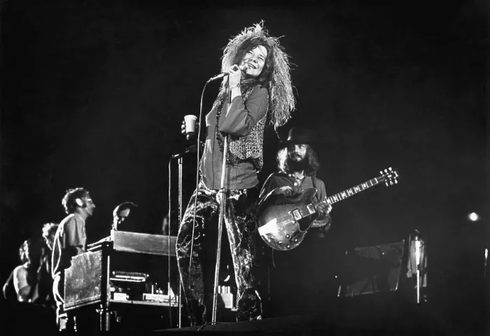 Framed Print : Janis Joplin Performing in Concert Framed Print : Janis Joplin Performing in Concert