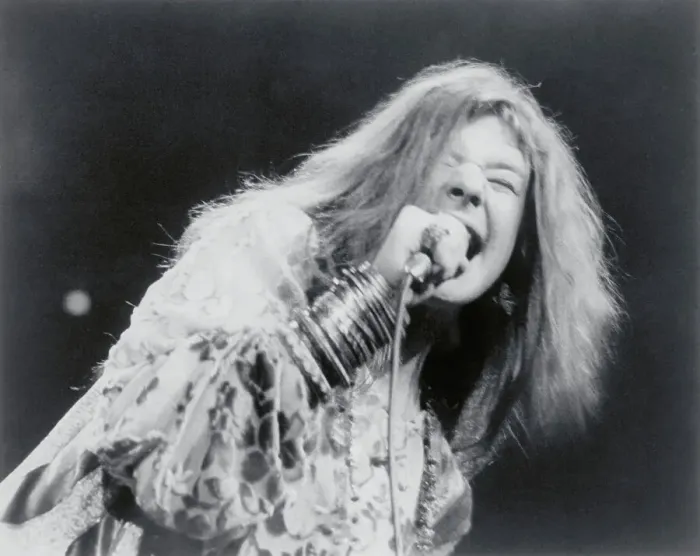 Framed Print : Janis Joplin Singing Framed Print : Janis Joplin Singing