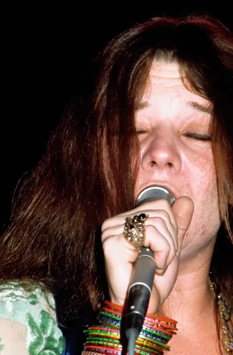 Framed Print : Janis Joplin Singing on Stage Framed Print : Janis Joplin Singing on Stage