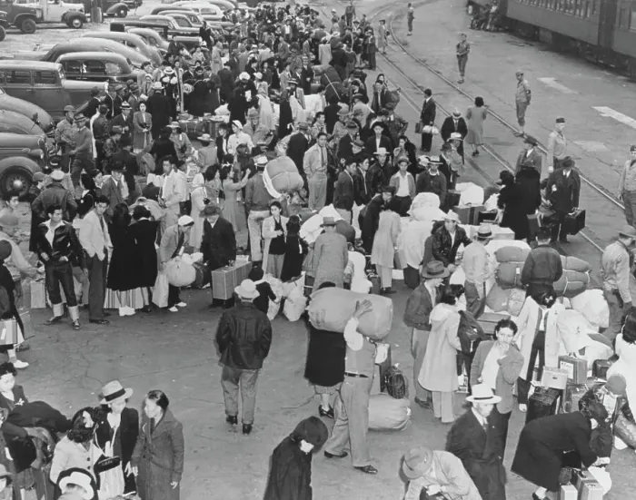 Framed Print : Japanese American Internment