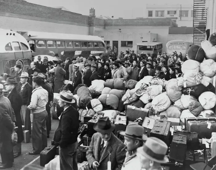 Framed Print : Japanese American Internment Framed Print : Japanese American Internment