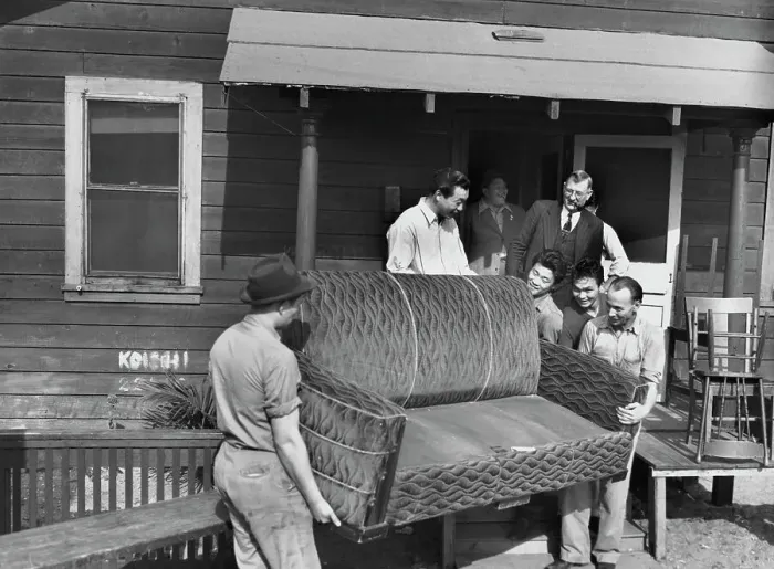 Framed Print : Japanese American Internment