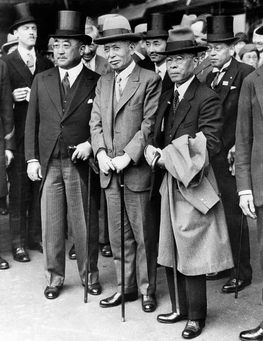 Framed Print : Japanese Delegates to Economic Conference Framed Print : Japanese Delegates to Economic Conference