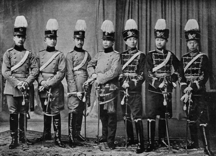 Framed Print : Japanese Generals Framed Print : Japanese Generals