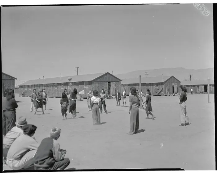 Framed Print : Japanese Girls Playing Volleyball Framed Print : Japanese Girls Playing Volleyball