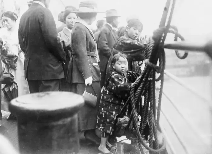 Framed Print : Japanese Immigrants Framed Print : Japanese Immigrants
