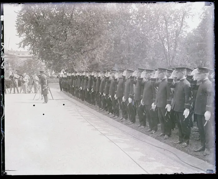 Framed Print : Japanese Midshipmen Standing at Attention Framed Print : Japanese Midshipmen Standing at Attention