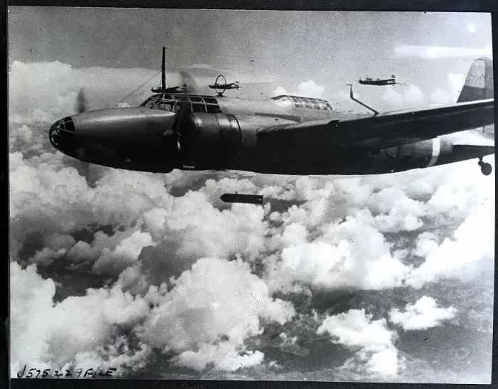 Framed Print : Japanese Mitsubishi Dragon Bombers Over China 1940 Framed Print : Japanese Mitsubishi Dragon Bombers Over China 1940