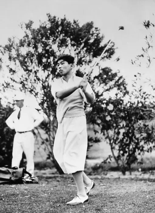 Framed Print : Japanese Prince Playing Golf Framed Print : Japanese Prince Playing Golf
