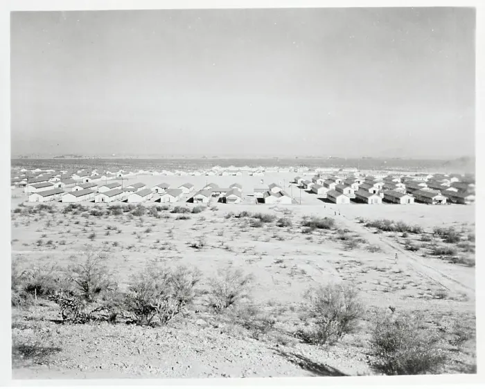 Framed Print : Japanese Relocation Camp in Arizona Framed Print : Japanese Relocation Camp in Arizona