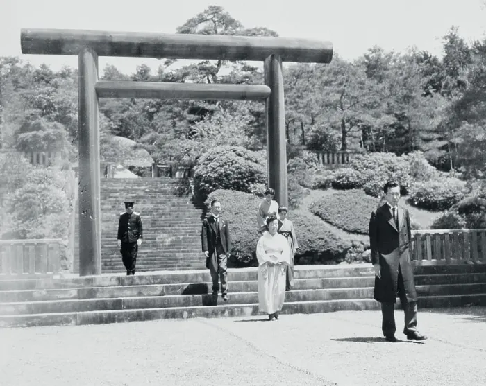 Framed Print : Japanese Royals in Cemetery Framed Print : Japanese Royals in Cemetery