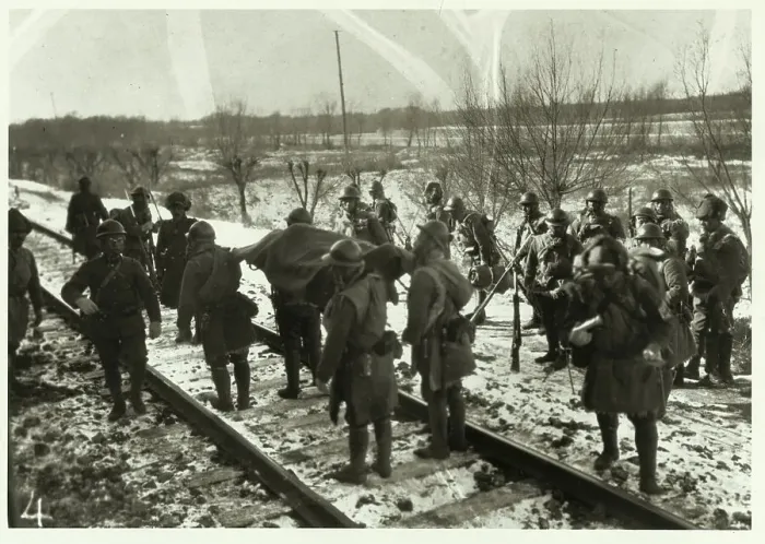 Framed Print : Japanese Soldiers Carry Wounded Soldier Framed Print : Japanese Soldiers Carry Wounded Soldier