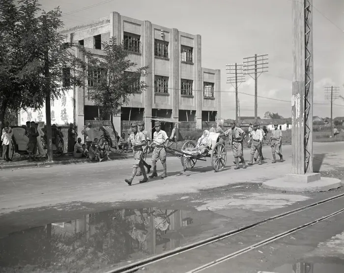 Framed Print : Japanese Soldiers Leave Nanking Framed Print : Japanese Soldiers Leave Nanking