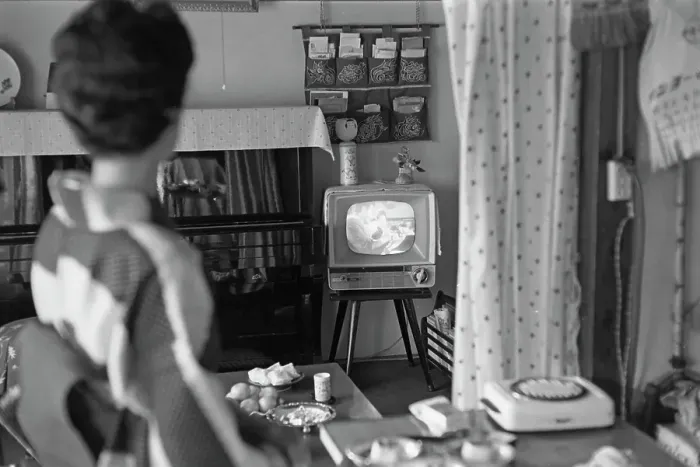 Framed Print : Japanese TV