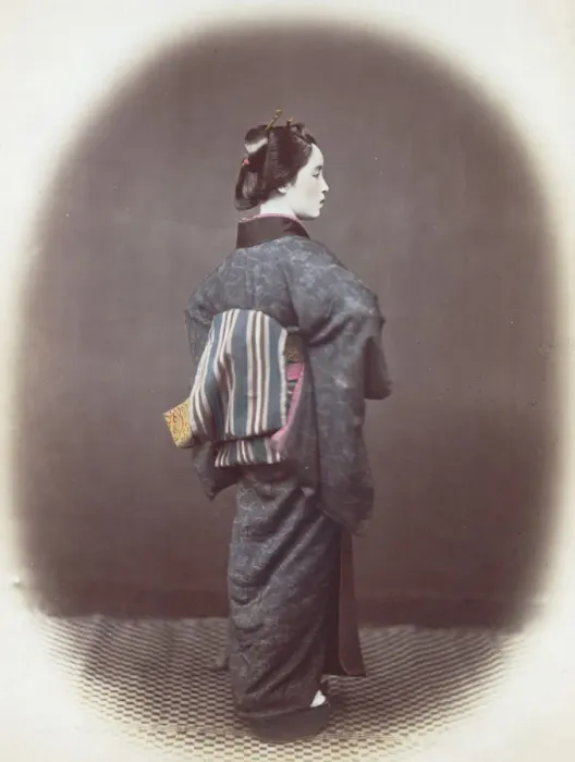 Framed Print : Japanese Woman Framed Print : Japanese Woman