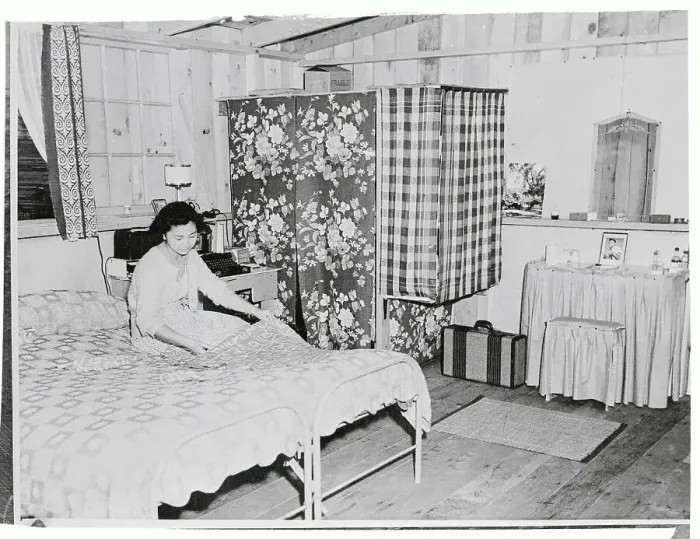 Framed Print : Japanese Woman on Her Bed Framed Print : Japanese Woman on Her Bed