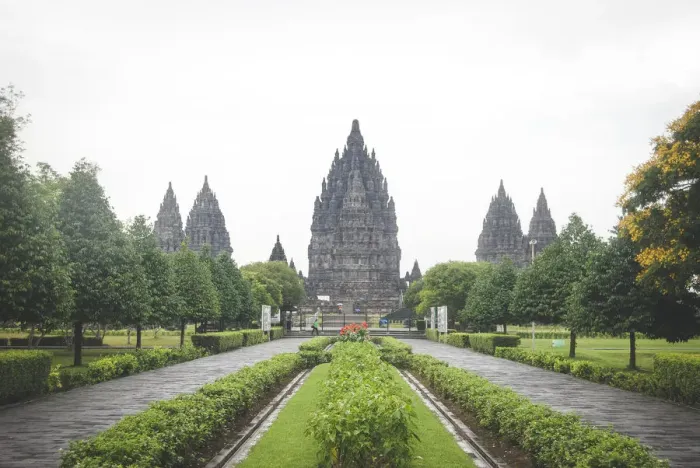 Framed Print : Javan temples Framed Print : Javan temples