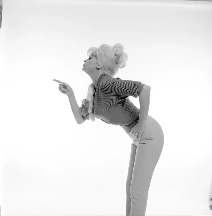 Framed Print : Jayne Mansfield Portrait Session