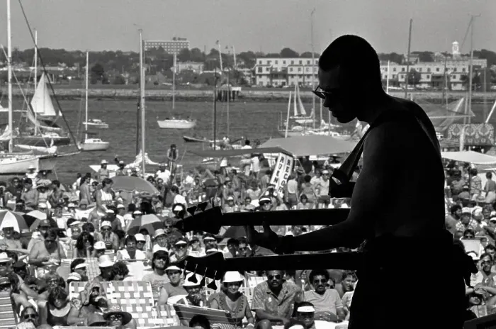 Framed Print : Jazz Musican at Newport Festival Framed Print : Jazz Musican at Newport Festival