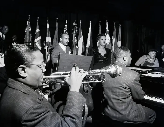 Framed Print : Jazz Musicians Performing in Concert Framed Print : Jazz Musicians Performing in Concert