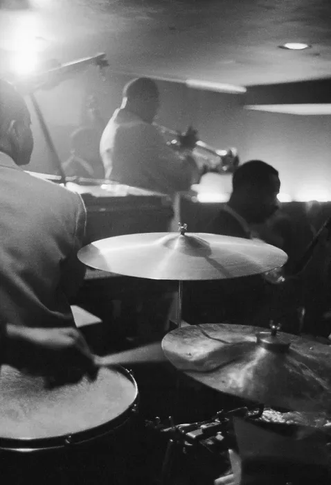 Framed Print : Jazz Nightclub Scene Framed Print : Jazz Nightclub Scene