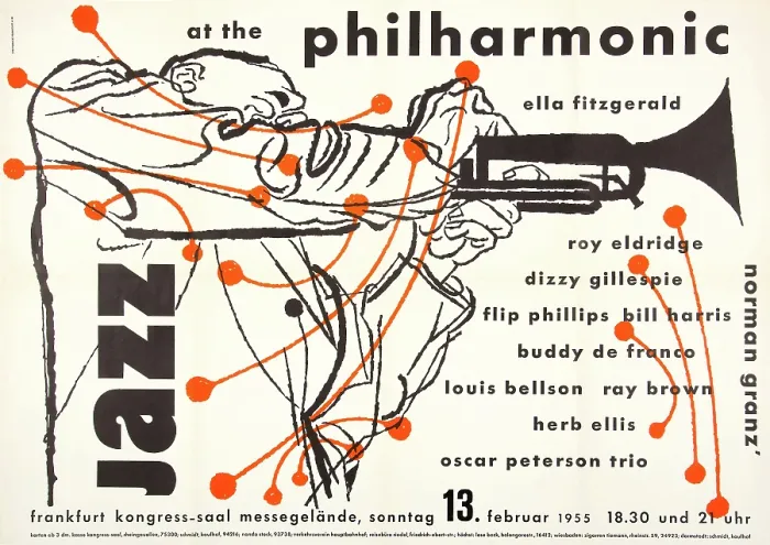 Framed Print : Jazz at the Philharmonic Framed Print : Jazz at the Philharmonic