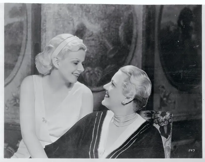 Framed Print : Jean Harlow Gazing at Her Mother Framed Print : Jean Harlow Gazing at Her Mother