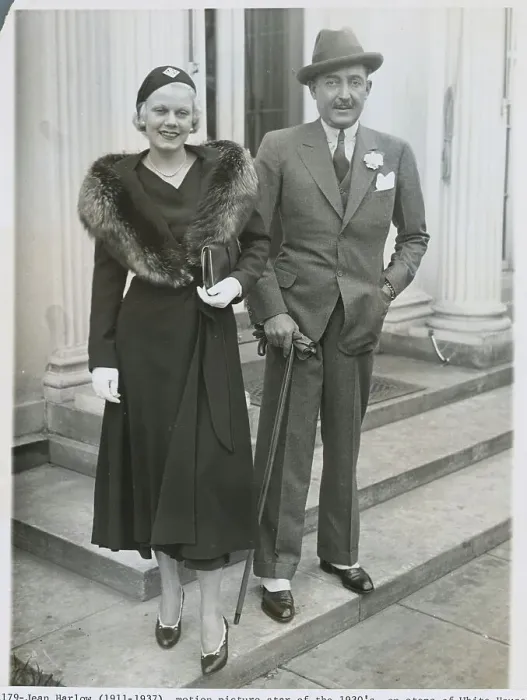 Framed Print : Jean Harlow with Stepfather Count Merino Bello Framed Print : Jean Harlow with Stepfather Count Merino Bello