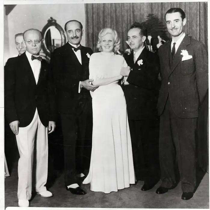 Framed Print : Jean Harlow Wedding To Paul Bern Framed Print : Jean Harlow Wedding To Paul Bern